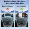 2G+64G Car Radio for Buick Regal 2009-2013/Opel Insignia 2008-2013 CarPlay Android Auto Mirror Link, Rimoody Android Car Stereo 9 Inch Touch Screen Bluetooth FM/RDS GPS WiFi SWC Backup Camera view 2