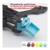 3D Printed GPS Module Mount Compatible with TPU Holder Fixed Bracket Seat Compatible with M80 PRO BN-180 220 280 880 Compatible with FPV Racing Drone Mark5 Frame(Blue for BN220) view 2
