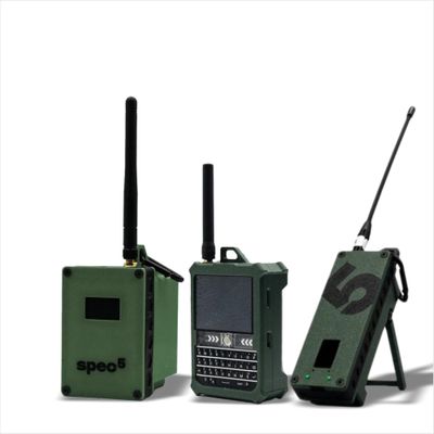 Spec5 Explorer Bundle  LoRa Meshtastic | Beacon XL+, Ranger Magnum & Trekker Bravo | Long-Range Off-Grid Communication | Secure, Reliable & Works Without WiFi/Cell Signal (Tactical Green)