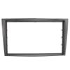 RPHXME Car Radio Fascia Double 2 Din Compatible with Corsa (C) Agila Astra (G) Combo (C) Vivaro Vectra (C) Tigra Omega (B) Dash Kit Frame(Silver) view 1