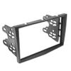 RPHXME Car Radio Fascia Double 2 Din Compatible with Corsa (C) Agila Astra (G) Combo (C) Vivaro Vectra (C) Tigra Omega (B) Dash Kit Frame(Silver) view 2