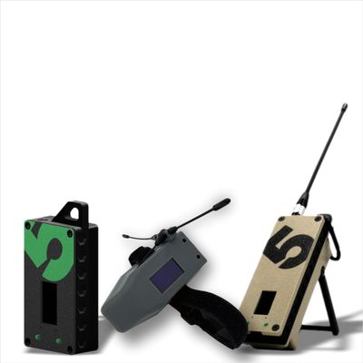 Spec5 Camping Bundle Meshtastic GPS Devices | Copilot, Mini Trekker & Trekker Bravo | LoRa Off-Grid Communication | Reliable, Secure & Works Without Cellular Signal/WiFi (Desert Sand, Black & Gray)