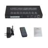 D3LX0Z1 4K 2X2 TV Wall Controller Processor 1x3 1x2 1x4 4x1 3x1 2x1 HDMI Video Splicer Splitter Switch Audio Extractor with IR RS232(UK Plug) view 2