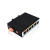 Y0S3QZ1 Gigabit Industrial Ethernet Switch PoE/Non-PoE 1000Mbps Unmanaged Network Switches 5 Port 10 Ports IP40-40 to 80C DIN Rail(Non poe 5 Port) view 2