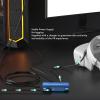 Blue VR Adapter Kit, Power Adapter & DisplayPort Cable for VR2 & SteamVR (US Plug) view 2