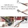 DYTDIEYINGTU Camera stabilizer Vertical Shooting Low Angle Extension Rod Tripod 1/4 Handheld Extension Extension Accessories for DJI Ronin-s/sc/rsc2/rs2/rs3/rs4 moza-air air2 aircoss2 feiyu scorp view 4