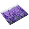 Purple Lavender Mousepad with Anti-fray Stitching, Comfortable Gaming Mousepad with Non-Slip Rubber Base, Waterproof Computer Mousemat Washable Mousepads for Laptop 8.3 x 10.3 in view 2