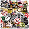 200PCS Funny Hard Hat Vinyl Waterproof Stickers Adults view 1