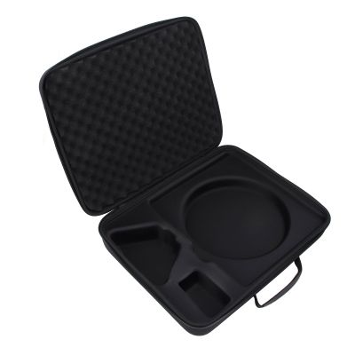 SASKATE Satellite Hard Carry Case, Shockproof Mini Kit EVA Hard Carry Case with Soft Foam Interiors, Portable, Satellite Accessory Storage Bag for Travel and Storage