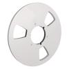 1/4 10 Inch Empty Tape Reel, Aluminum Alloy Material, Wear and, Professional Design for Recording Tape, Repair Tape Recorder Accessory, 3 Holes (Silver) view 2