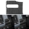 Auto Dash Left Side Card Slot Trim Panel Real Quality Soft Carbon Fiber Accessories Compatible with Chevrolet Colorado/GMC Canyon 2015 2016 2017 2018 2019 2020 2021 2022 Black view 1