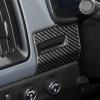 Auto Dash Left Side Card Slot Trim Panel Real Quality Soft Carbon Fiber Accessories Compatible with Chevrolet Colorado/GMC Canyon 2015 2016 2017 2018 2019 2020 2021 2022 Black view 4
