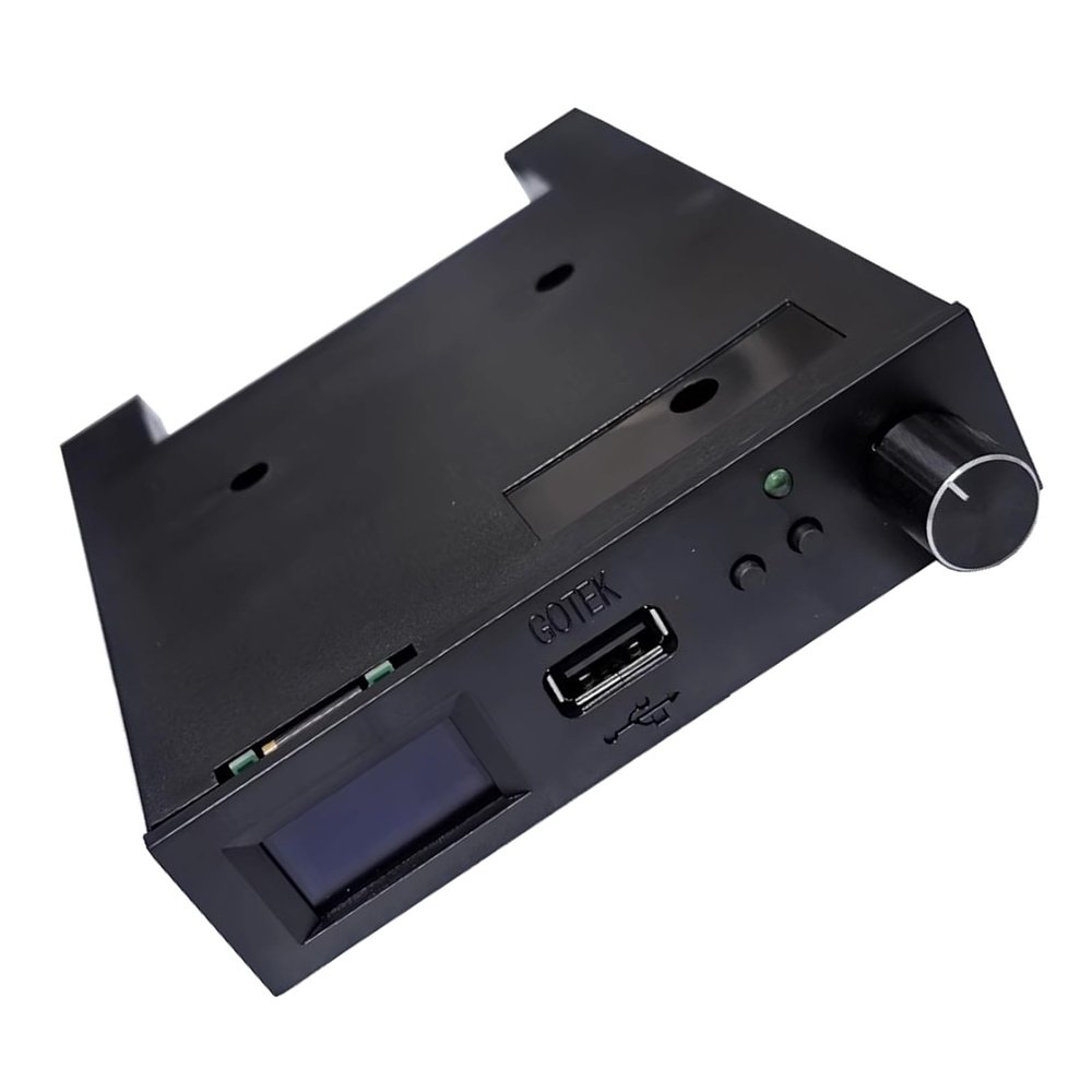 NSDSW SFR1M44-U100LQD Floppy Driver Emulator High Compatibility 3.5inch USB Solid Disk Floppy Driver Emulator Machinery Use