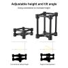 Ejoyous Desktop Speaker Stands, for 5/6/8 inch Speakers, Shock Absorber Removable Portable Speaker Monitor Stands with Adjustable Tilt Angle Antislip and Stable Suction Cups view 4