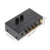 Gadpiparty High Amplification Times Preamplifier Stereo Input/Output Phono Preamp Record Player Preamplifier Plate Amplifier Us Plug view 2