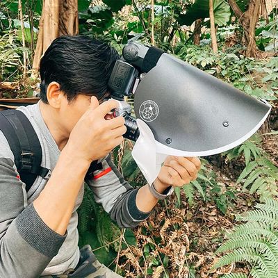 Macro Diffuser Reflector Soft Light Cover For Sony 90 Fit for Nikon 105 Lens