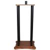 Universal Speaker Stands 1 Pair, Surround Sound Speaker Stands Bookshelf Speaker Holder, Floor Speaker Square Platform Base, Heavy Duty Studio Monitor Stands view 1