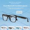IVY AI Smart Glasses - Glesses Lens Kits (Blue Light Blocking & Sunglasses & Pink & Blue) for Office Outdoor Sports Drive - Smart Bluetooth Audio Glasses for Men & Women - Black Frame view 2