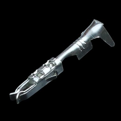 100Pcs Dj623-E1.5a/15 Series Car for Audio Cable Connector Female Crimp Terminal - (Color: Terminals, Pins: 100Pcs)