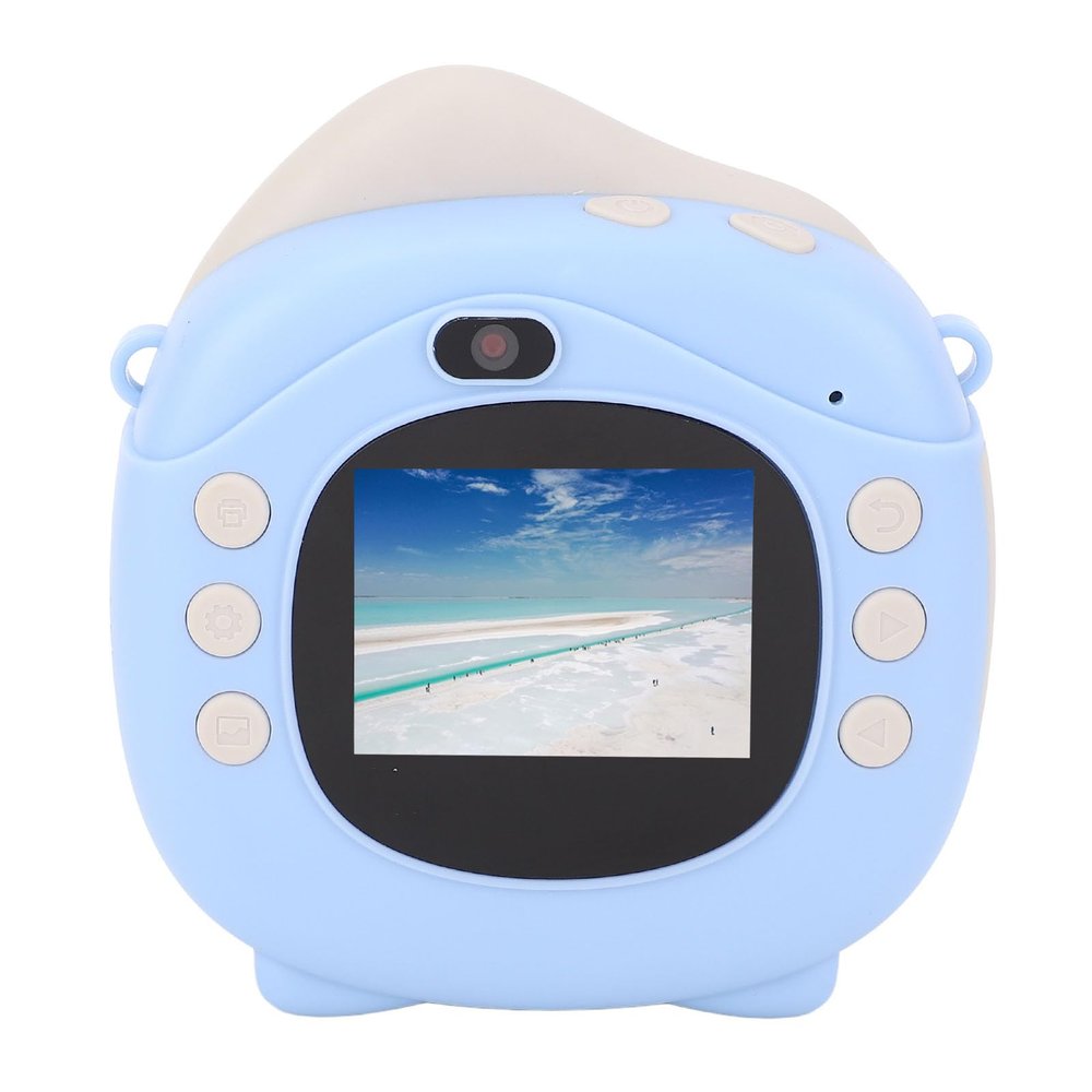 BT Kids Camera Instant Print, 12MP 2 Inch Screen Mini Toddler Camera for Boys Girls, Portable DIY Instant Digital for Kids, Printable Cam Cool for Birthday Kids for Students