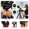 Manfrotto 055 Video Tripod w/502 Video Fluid Head, Carbon Fibre, Professional Heavy Duty System, with Levelling Column, Lever Lock, Camera Tripod Stand, for DSLR/Mirrorless Cameras, Camcorders view 4