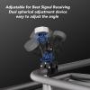 Mini Mount, Aluminum Alloy Mini Adjustable Clamp Mount with Ball Head, Mini Clamp, Mini Accessories for RV, Yacht, Guardrail, Campers, Ladder view 4