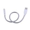 4pieces Flexible USB Led Reading Lamp Set for Laptop Keyboard Eye-Caring Gooseneck Light for Nighttime Use Portable Desk Light for Use view 1