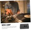 HOMSFOU Turntable Preamplifier Line Level Output Stereo Phono Amp for Record Player Us Plug High Fidelity Sound view 2
