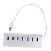 Gadpiparty Port USB Hub Splitter Data Hub for Mouse Keyboard Portable Hard Drive High-Speed Connection No Driver Needed Convenient USB Expansion for Laptops and Desktops view 1