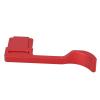 aqxreight Hot Shoe Thumb Up Rest Hand Grip for A7CR A7CRII Camera Aluminum Alloy Ergonomic Design Black (Red) view 2