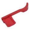 aqxreight Hot Shoe Thumb Up Rest Hand Grip for A7CR A7CRII Camera Aluminum Alloy Ergonomic Design Black (Red) view 4