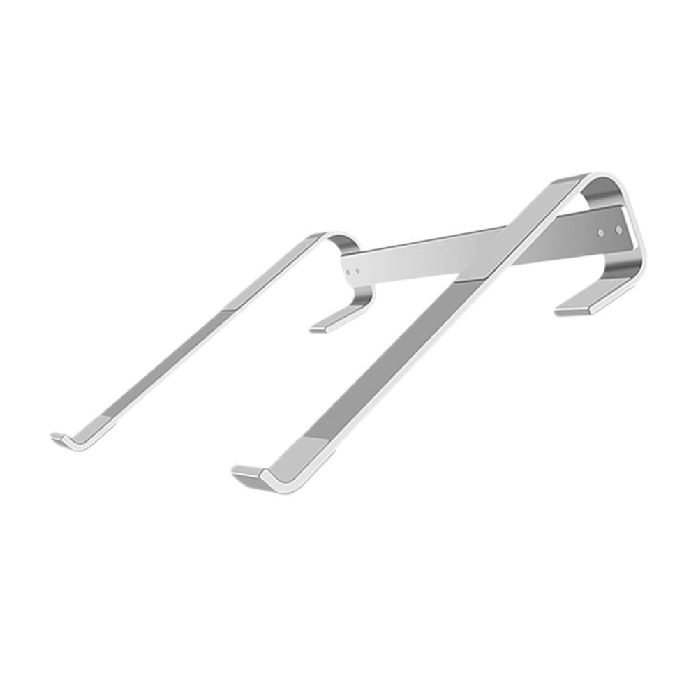 1pc Portable Laptop Stand Desktop Holder Points for Enhanced Stability Ergonomic Design for Comfortable Viewing Silver