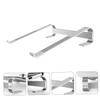 1pc Portable Laptop Stand Desktop Holder Points for Enhanced Stability Ergonomic Design for Comfortable Viewing Silver view 3