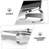1pc Portable Laptop Stand Desktop Holder Points for Enhanced Stability Ergonomic Design for Comfortable Viewing Silver view 4