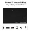 HD Multimedia Interface KVM Switch 1 Display 2 Computers,4 USB 2.0 Ports, 4K 60Hz, Supports Chrome OS for 2 Computers Sharing Keyboard Mouse Printer view 2