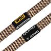 WORLDS BEST CABLES 8 Foot Ultimate - 7 AWG - Ultra-Pure OFC  Extra Premium Audiophile HiFi Bi-Wire Speaker Cable Pair with Eminence Gold Banana Plugs & TnBrwn Tweed Jacket view 4
