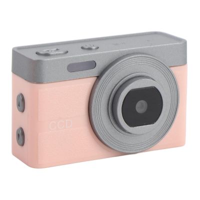 1080P Digital Camera, 16X Zoom Miniature Camera with 0.96 Inch HD Screen, Portable Compact Travel Camera Video Recorder Support 128GB for Photography Vlog (Roseate)