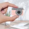 1080P Digital Camera, 16X Zoom Miniature Camera with 0.96 Inch HD Screen, Portable Compact Travel Camera Video Recorder Support 128GB for Photography Vlog (Roseate) view 4