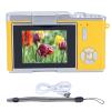 1080P Digital Camera, 8X Zoom Video Camcorder with 2.4 Inch HD Flip Screen, 48MP Portable Versatile Travel Video Camera with Fill Light for Photography (Yellow) view 2