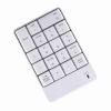 aqxreight 2.4GHz USB Numeric Keypad for Enhanced Productivity and Connectivity (White) view 2
