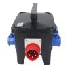 Portable Outdoor Power Distribution Unit with Plated Contacts for Construction Houses and Industries view 2