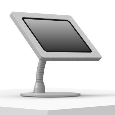 VidaMount Light Grey Enclosure and Portable Flexible Stand [Bundle] Compatible with Microsoft Surface Pro 9 & 10
