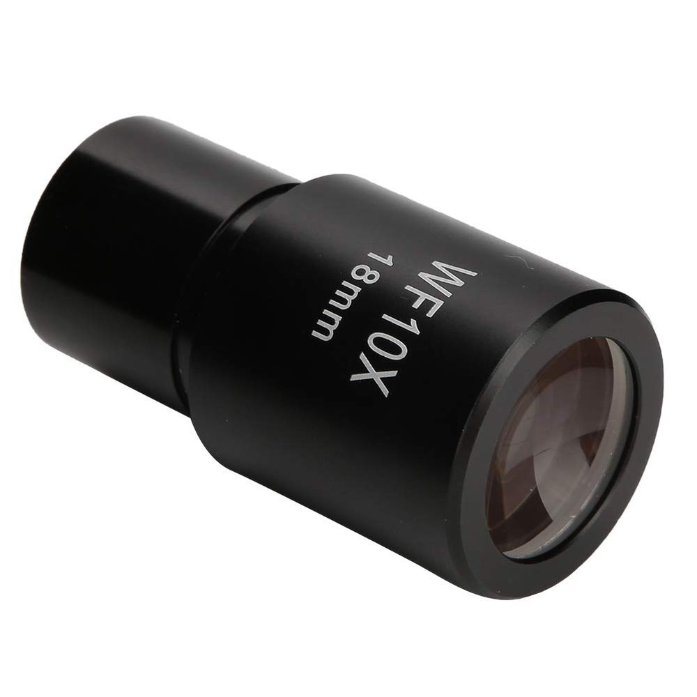 WF10X Wide Angle Eyepiece for Biological Microscopes with Builtin Reticle Scale