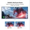 Pixio PXC248 Wave Blue 24 inch 200Hz Refresh Rate FHD 1080p Resolution 1500R Curve Fast VA Panel 1ms GTG Response Time Adaptive Sync HDR Curved Gaming Monitor view 3