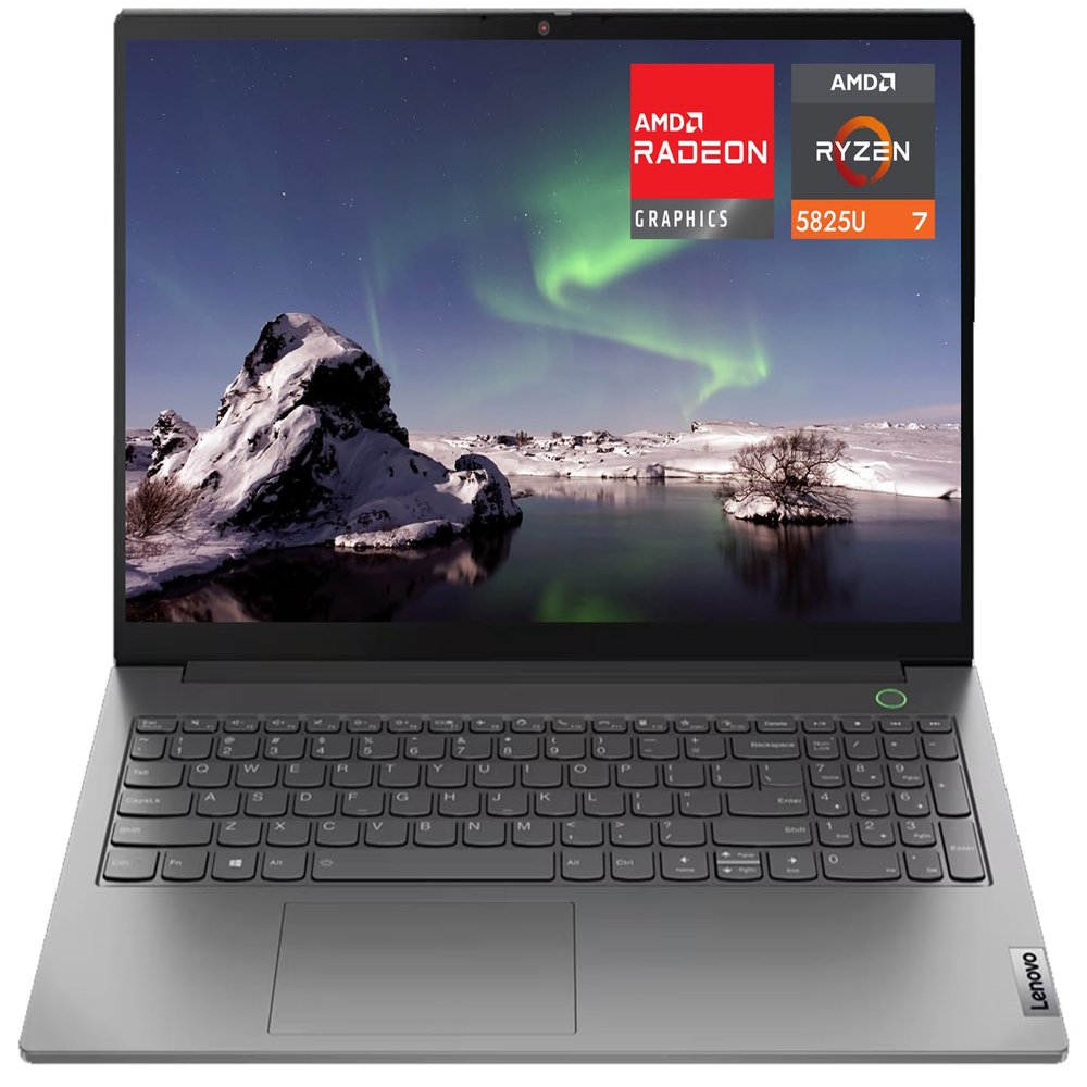 Lenovo ThinkBook 15 Gen 4 15.6" FHD AMD Ryzen 7 5825U, Business Laptop, with Office Lifetime License & Win11 Pro, Wi-Fi 6, Fingerprint, SD Card Reader, 24GB RAM, 2TB SSD, Mineral Grey, W/GaLiMu