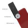 400X Size Mobile Phone Microscope, 400X Zoom Universal Clip Phone Camera with LED Light for Microworld Exploding for Kids and Adults view 4