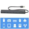 7-in-1 USB Hub, Portable USB 3.0 Hub High Speed Splitter Portable Network Adapter 5GB view 2