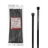 12 inch Black Nylon Zip Ties, 50lbs Tensile Strength, Multi-Purpose Self Locking Cable Ties, Heat Resistant, Erosion Controlled, Heavy Duty for Indoor and Outdoor Use (1000) view 1