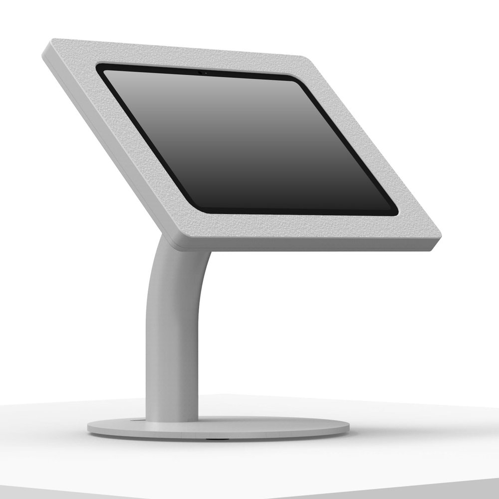 VidaMount Light Grey Enclosure and Portable Fixed Stand [Bundle] Compatible with Microsoft Surface Pro 9 & 10