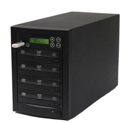 EZ DUPE 1 to 3 Media Maven Duplicator - USB to DVD Disc Copier D901-SSP